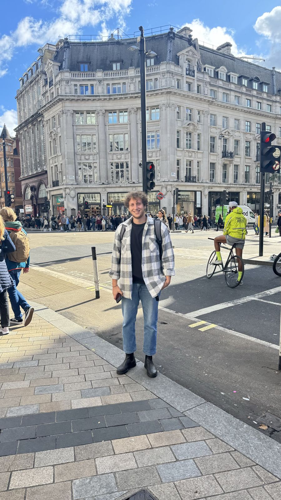 Silvio Meneguzzo in London during the Brunel University visiting research period